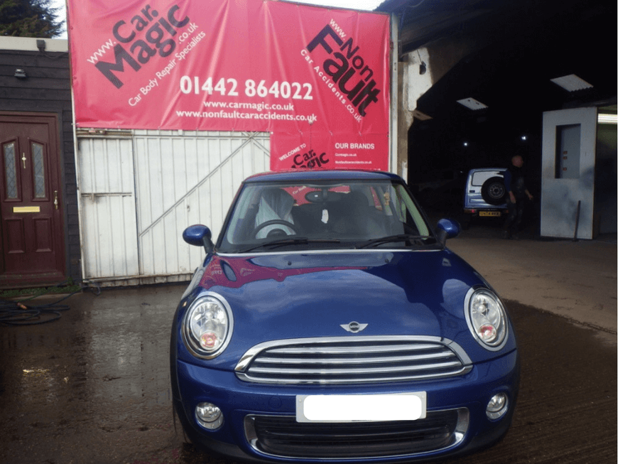 Mini One Repairs - New door, new wing & blending. - Non Fault Car Accidents