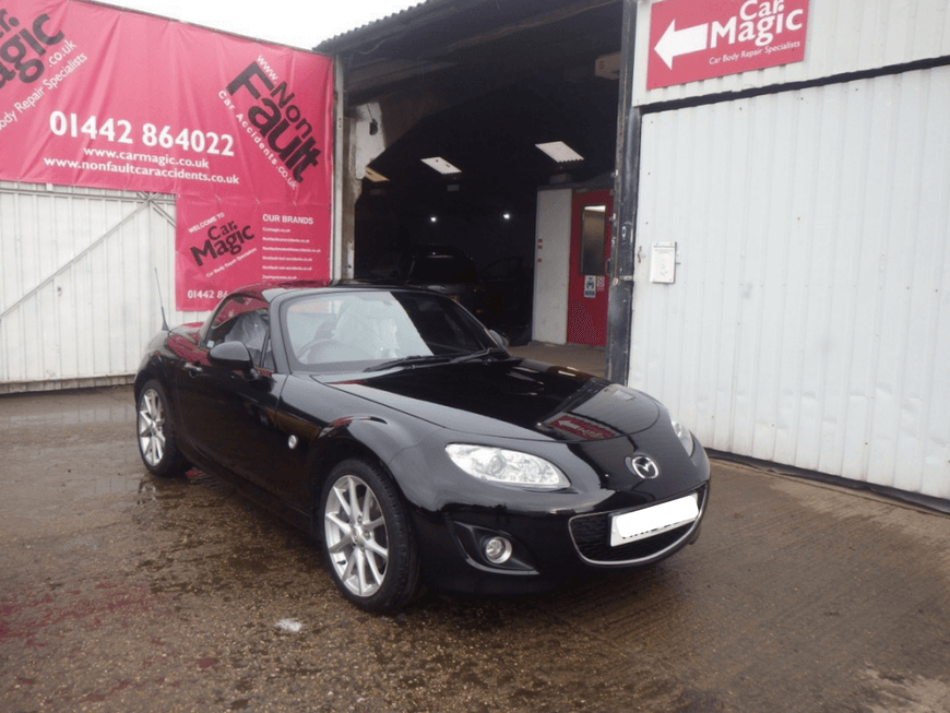 Parked car MX5 finished