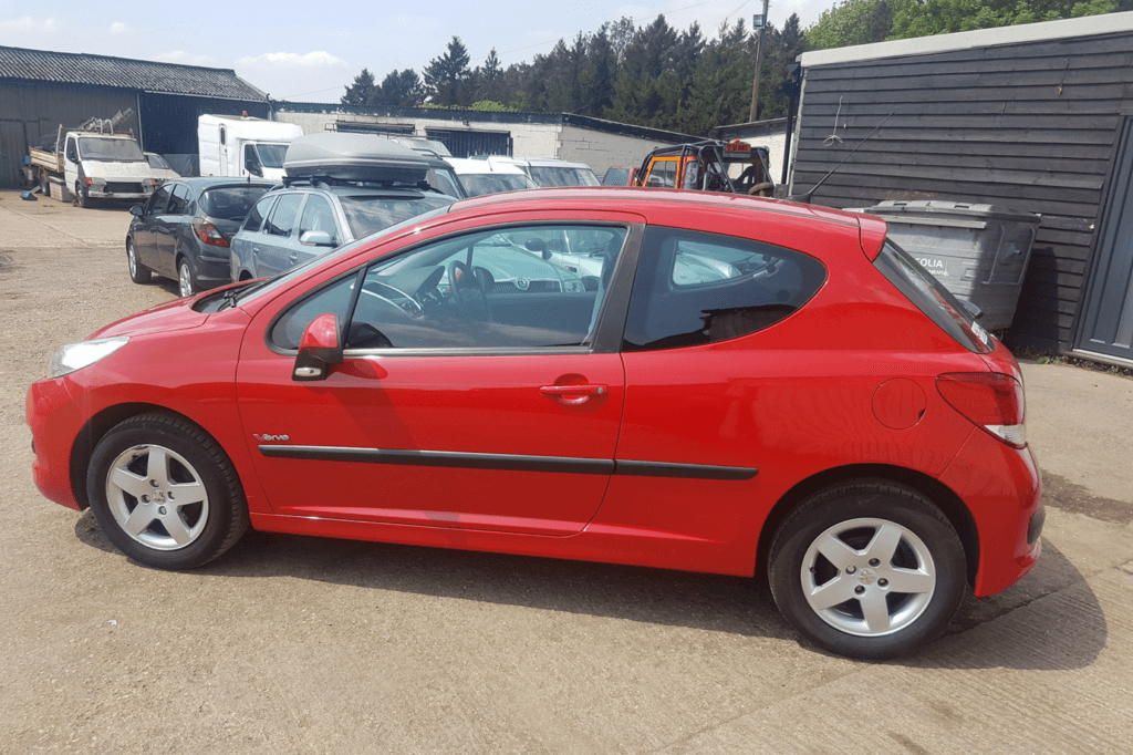 Accident repair peugeot 207 after