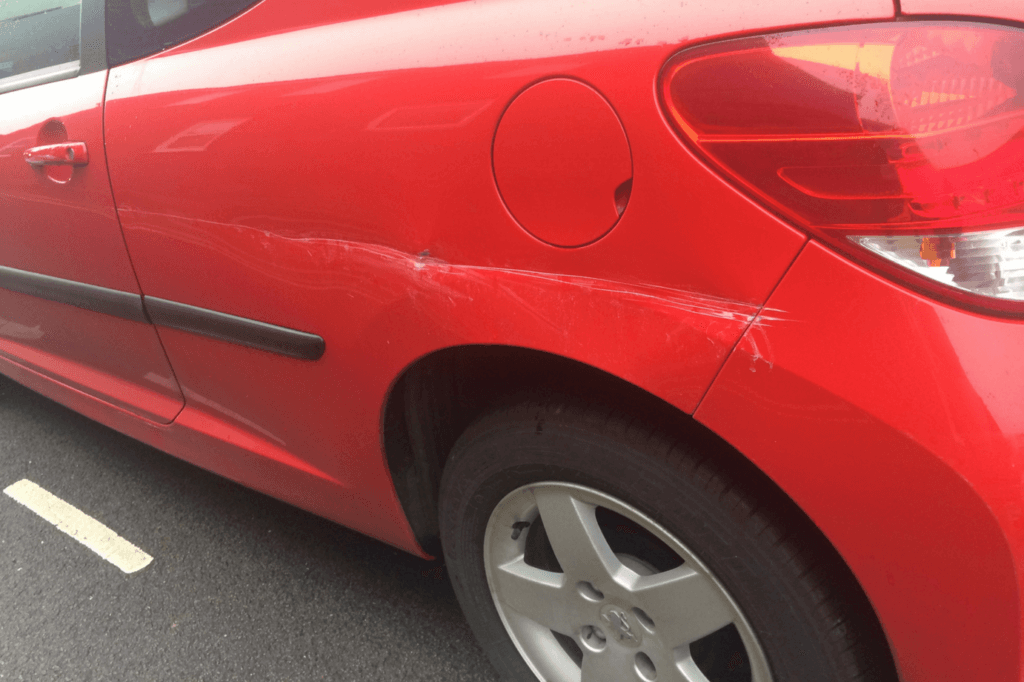 Accident repair peugeot 207