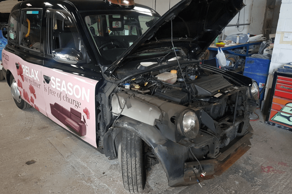 Non Fault Claim London Taxi Repair