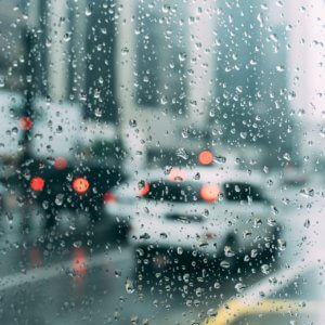 Driving in rain